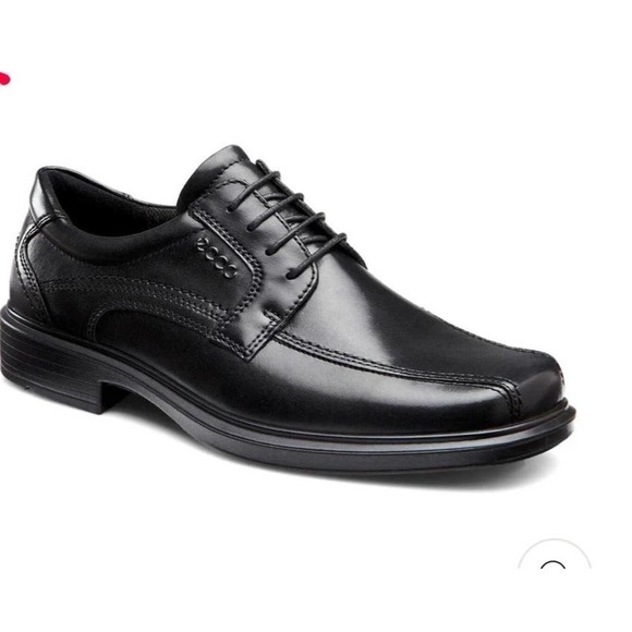ECCO Men\'s Helsinki Black Lace Up Shoes Dress Shoes Size 45 main image 9